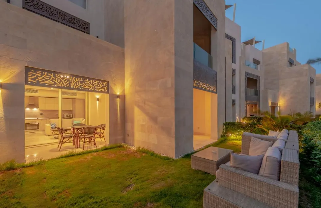 Cozy 1-Bedroom Apartment In Mangroovy, El Gouna. Private Terrace, Garden And Pool Access-1