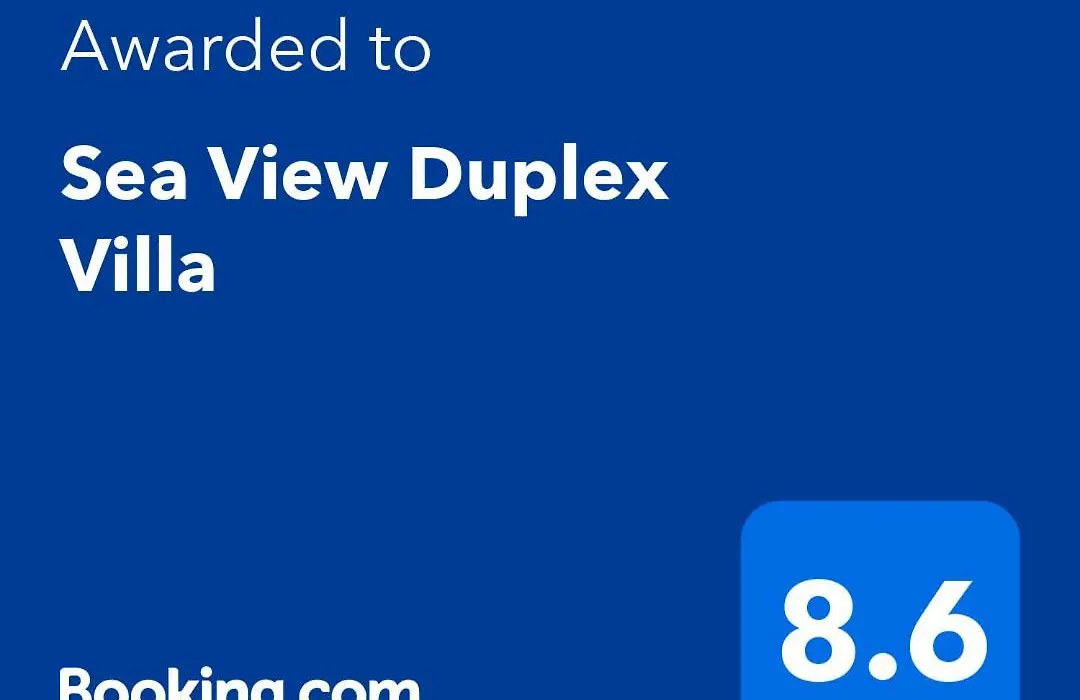 Sea View Duplex Villa-1