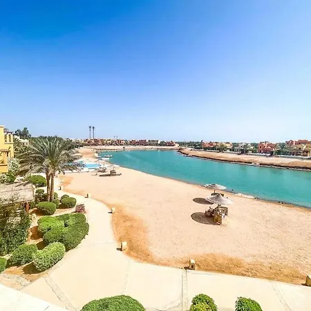 Spacious Design Apt In Gouna At Infinity Pool And Lagoon View-3