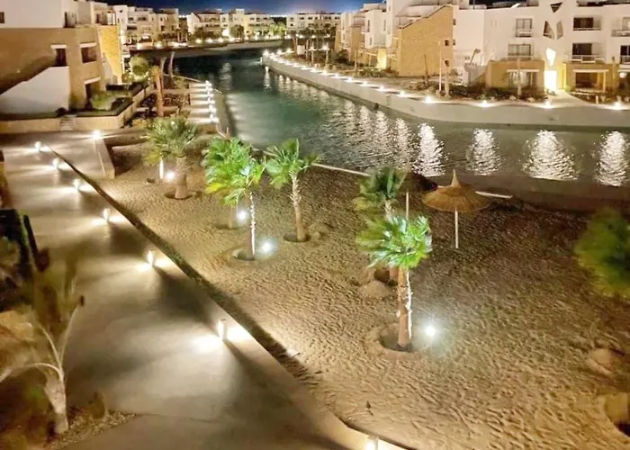 Huisdiervriedelijke Lagoonfront Easy 1Bdr Swan Lake El Gouna Hurghada